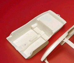 Eleanor 71 Ford Mustang AMT 1:25 Model Kit Body Slot Car Parts Pieces Junkyard