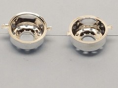 AMT Kenworth W-925 Two Chrome Outer Rear Wheels from 1:25 Model Kit *Thank You*