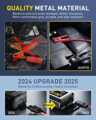 6000A Jump Starter, 12V Car Battery Jump Starter, up to All Gas & 12L Diesel Eng