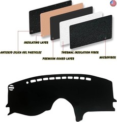 Dashboard Dash Board Cover Mat Pad Carpet Non-Slip Custom Compatible with