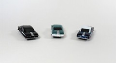 New! SMC-812 1961 Plymouth Fury Hard Top 2 Door 1/87th-HO Scale Clear Resin Kit