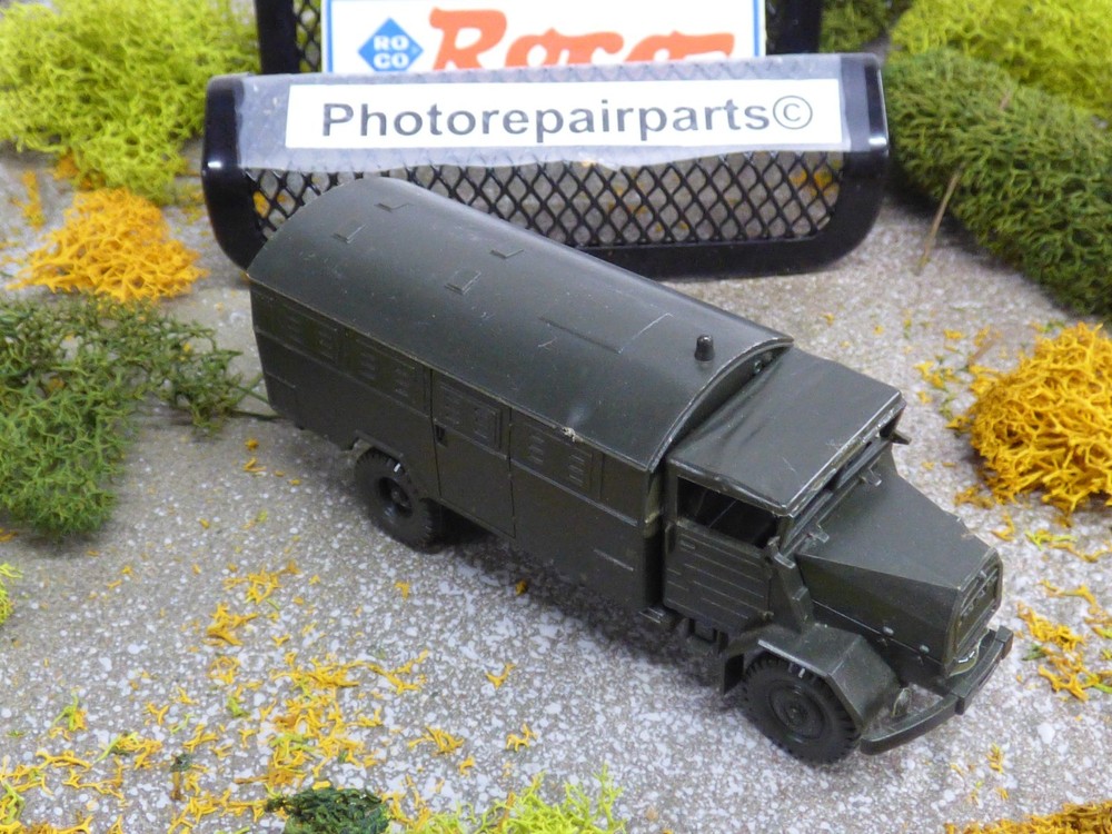 Roco Minitanks 1/87 Modern German MAN 630 L2 AE Coffer Truck Lot #1001X©