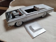 Built up Custom AMT Olds ’64 Convertible Bonneville style model Race car 1/25