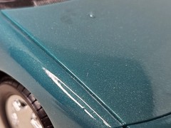 AMT Ertl 1991 Geo Storm GSI Teal Blue Metallic Dealer Promo Model Car 6963 1:25