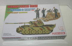 Dragon 1/72 20MM WWII German Tank Panther Ausf. G Early Production w / Crew 7363
