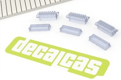 Decalcas 1/24 Scale Detail-Up Blade Fuse Box 8 way & fuses (Type 01) #DCL-PAR117