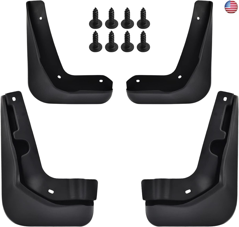 SPEEDWOW Mud Flaps,Fit for 2012-2016 Focus (Not fit Side Skirts),Front and Rear