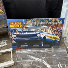 Moebius Models 1965 Plymouth Super Stock Melrose Missile 1/25 Scale Kit 1229