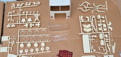 AMT Mack Cruiser-Liner Ryder Trucks 1977 Issue Opened Complete 1:25 Kit T536