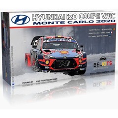 Belkit #BEL021 1/24 Hyundai i20 Coupe WRC 2020 Monte Carlo Rally Winner