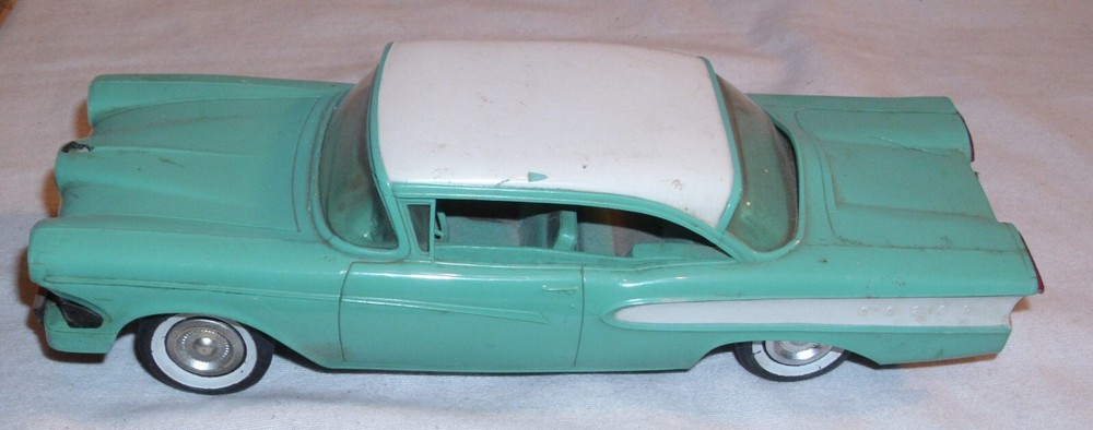 SMP AMT 1958 FORD EDSEL 2 DOOR HARD TOP PROMO CAR MODEL 1:25 AQUA