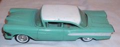 SMP AMT 1958 FORD EDSEL 2 DOOR HARD TOP PROMO CAR MODEL 1:25 AQUA