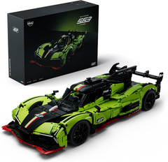 S63 Hypercar Model Building Set, 1:8 Scale Collectible Racing Car for Adults, Bu