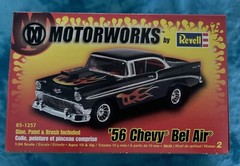 Motorworks ‘56 Chevy Bel Air Revell 85-1257 1/24 Scale