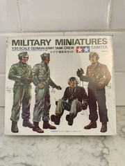 Tamiya Military Miniatures. German Army Tank Crew 1/35 Scale. SEALED