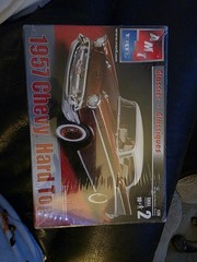 1957 Chevy Hard Top by AMT ERTL model car kit 1/25 scale NEW SEALED BOX