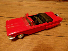 VINTAGE AMT 1959 EDSEL CORSAIR Convertible MODEL KIT – Junkyard Parts!