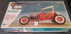 Orange Krate Hot Rod Kit Lindberg 1977 Big 1/8 Scale *JUNKYARD PARTS SALE*