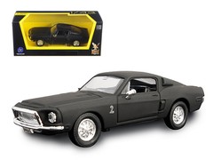 Road Signature 94214MBK 1968 Ford Mustang Shelby GT500 KR Matt Black 1/43