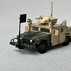 T-Model 1/72 Hummer Modern US M1114 Up-Armored HMMWV FRAG 5 w/GPK Turret TF7390