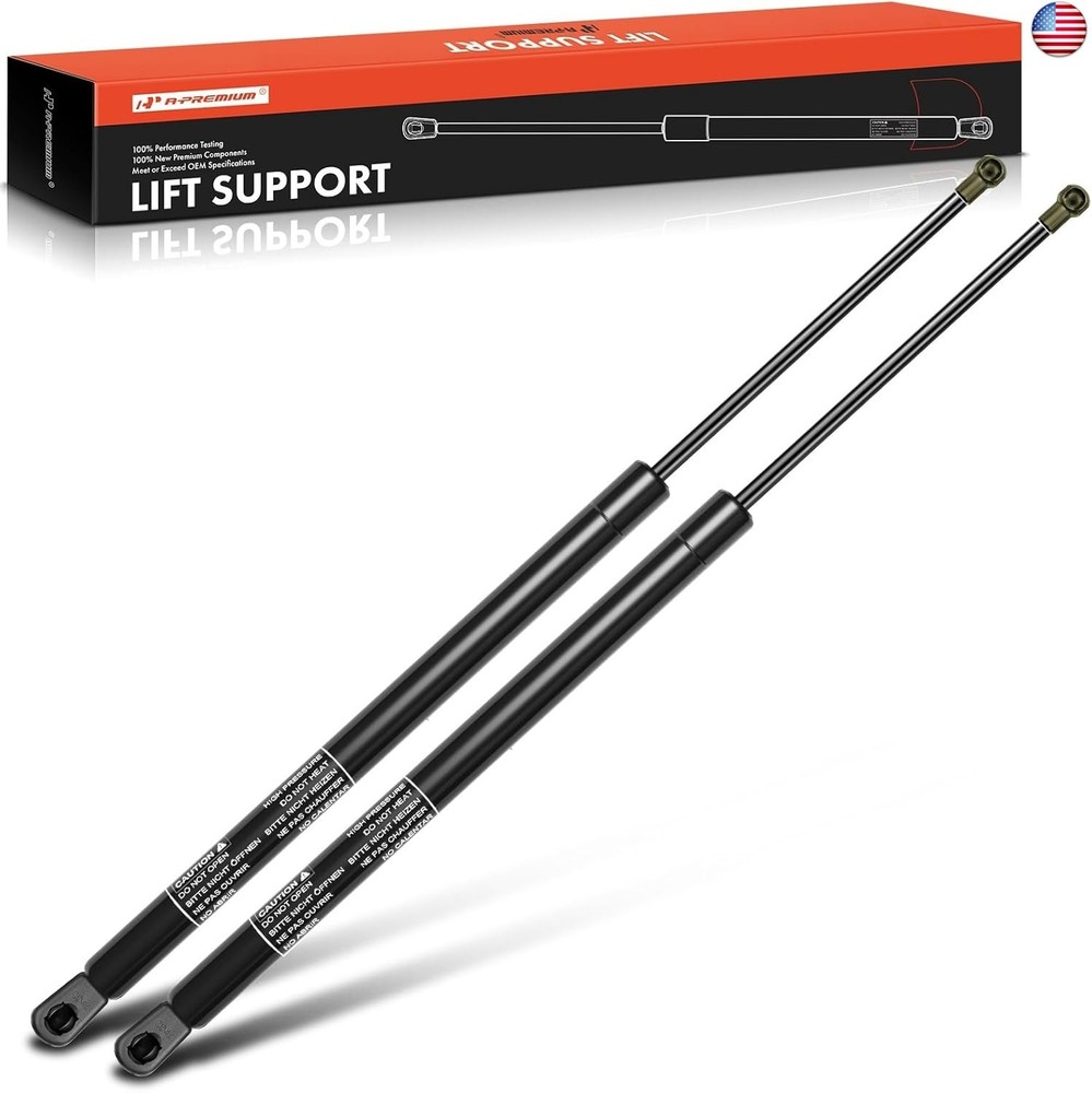 A-Premium Rear Tailgate Hatch Lift Supports Shock Struts Compatible with Jeep