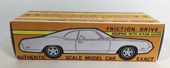 New 1969 AMC Javelin Friction Promo Model REPLICA BOX ONLY..NO CAR