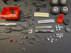 MPC, 1984 GMC Deserter Pickup Truck, 1:25 Scale, Parts.