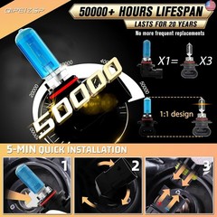 Halogen Headlight Bulbs Fit For Scion Tc 2009 2010 2011 2012 2013 Headlight