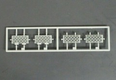 Dragon 1/35 Scale 1/35 Pz.Kpfw.VI Tiger I Late Engine Grilles from Kit No. 6406