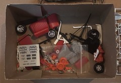 Monogram ‘34 Ford Ragtop Early Iron Model Kit Started