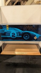 Exoto 1:18 1966 Ford GT40 Mk II Red Racing Legends Diecast w/Display Case *READ*