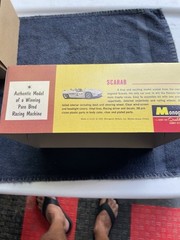Vintage Monogram Scarab Model Car