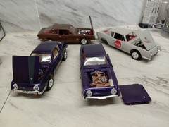 Model Junkyard/parts Plastic ,Nice Custom Car Lot Of 4 Custom Avanti Model