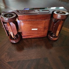 H-1 Hummer Hand Crafted of Reclaimed Mahogany Wood Model Made In Vietnam