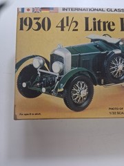 Toy Model Car, 1930 4 1/2 Litre Bently By MPC, VINTAGE BUT NEW IN BOX