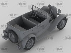 ICM 1/24 Ford Model A Phaeton Soft Top (1930s) Plastic Model 24050