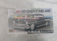 1957 57 CHEVY BEL AIR CHEVROLET MODEL KIT 1/25 SCALE Drag Race Slot Car Body,NEW