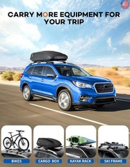 Wonderdriver 300lbs Roof Rack Cross Bars Compatible with Subaru Ascent