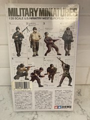 Tamiya Military Miniatures. US Infantry West European Theater 1/35 SEALED