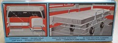 JO-HAN ’66 Cadillac Fire Rescue Ambulance 1/25 open box complete molded in white