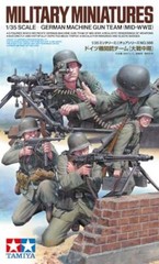 TAMIYA 1/35 Military Miniature Series No.386 German Machine Gun Team Mid-War