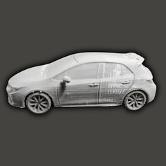 Toyota Corolla Hatchback Civil vehicles 1:35 Scale Models Kits DIY