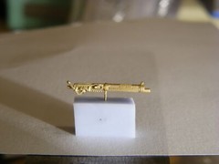 Vickers Mk I Medium Aircraft Machine Gun Brass scale 1/72 Mini World 7214