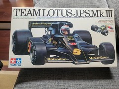 Tamiya Team Lotus J.P.S.MK.III 1/20 OPEN BOX COMPLETE Partially assembled