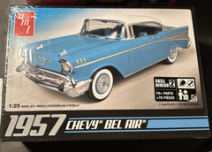 AMT 638/12 1957 CHEVY BEL AIR MODEL CAR KIT plastic race 1:25 Scale AMT638 NEW