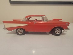 *Vintage* 1957 Chevy 2dr Hardtop Built 1:25