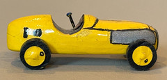 Vintage Custom Built Wood Midget Racer Model Indy 500 Marx Slush Race Stock Car