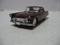 Monogram Burgundy 1956 Ford Thunderbird T-Bird 1/24 Scale Built Model Kit #2289