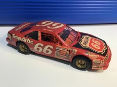 MODEL BUILT CAR PONTIAC #66 PHILLIPS TropArtic NASCAR JUNKYARD