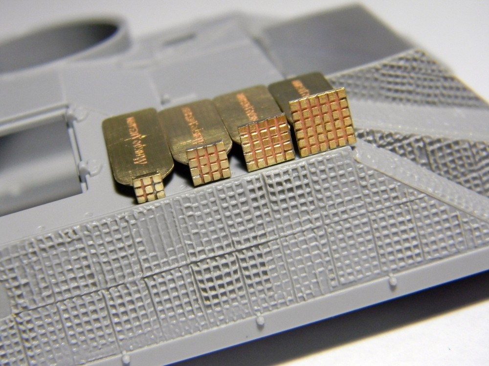 1:35 PE Set Zimmerit Tool for scale model armor